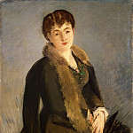 Manet, Edouard. Portrait of Mademoiselle Isabelle Le Monnier, Édouard Manet