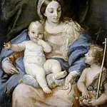 Hermitage ~ part 08 - Maratti, Carlo. Madonna and Child with John the Baptist