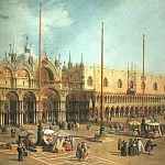 Piazza San Marco Looking Southeast, Canaletto (Giovanni Antonio Canal)
