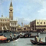 Canaletto Return of the Bucentaurn to the Molo on Ascension Day, Canaletto (Giovanni Antonio Canal)