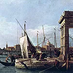 Canaletto La punta della Dogana , Canaletto (Giovanni Antonio Canal)