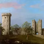 Warwick Castle, East Front from the Courtyard, Canaletto (Giovanni Antonio Canal)