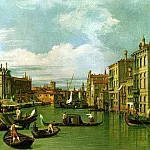 Canaletto The Grand Canal and the Church of the Salute, Canaletto (Giovanni Antonio Canal)