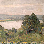 Seine near Vernon, Pierre Bonnard