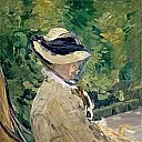 Édouard Manet - Madame Manet at Bellevue