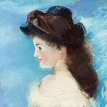 Portrait of Mademoiselle Hecht, Édouard Manet
