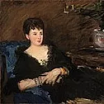 Édouard Manet - Portrait of Isabelle Lemonnier