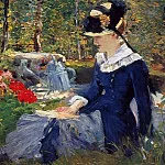 Édouard Manet - Young Woman in the Garden