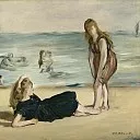 Édouard Manet - On the Beach