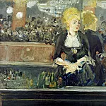 Édouard Manet - A Bar at the Folies-Bergere (Study)