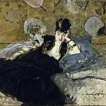 Édouard Manet - Woman with Fans (Nina de Callias)