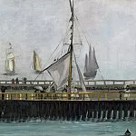 The Pier at Boulogne, Édouard Manet