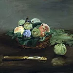 Basket of Fruit, Édouard Manet