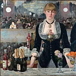 A Bar at the Folies-Bergere, Édouard Manet