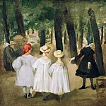 Children in the Tuileries, Édouard Manet