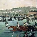 The Races in the Bois de Boulogne, Édouard Manet