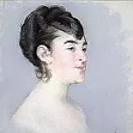 Édouard Manet - Mademoiselle Isabelle Lemonnier (1857–1926)