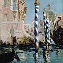 Édouard Manet - The Grand Canal, Venice