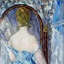 Before the Mirror, Édouard Manet
