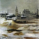 Édouard Manet - Effect of Snow on Petit-Montrouge