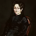 Édouard Manet - Portrait of Madame Auguste Manet