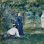 A Game of Croquet, Édouard Manet