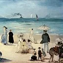 Édouard Manet - Beach at Boulogne