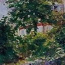 Édouard Manet - A Path in the Garden at Rueil