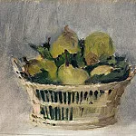 Basket of Pears, Édouard Manet