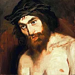 Édouard Manet - The Head of Christ