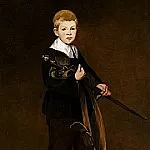 Boy with a Sword, Édouard Manet