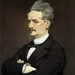 Portrait of Henri Rochefort, Édouard Manet