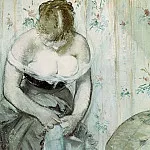 Édouard Manet - At the Toilet