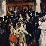 Masked Ball at the Opera, Édouard Manet