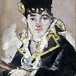 Portrait of Nina de Villard, Mme Callias, Édouard Manet