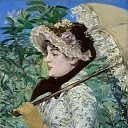 Édouard Manet - Spring (Jeanne Demarsy)
