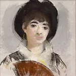 Portrait of Countess Albazzi, Édouard Manet