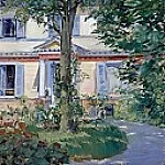 Édouard Manet - The House at Rueil