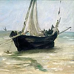 Édouard Manet - Fishing Boat on the Beach at Berck