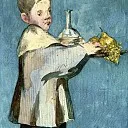 Boy Carrying a Tray, Édouard Manet