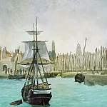 The Port of Calais, Édouard Manet