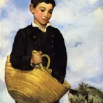 Boy with Dog, Édouard Manet