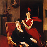 Миссис Эдвард Буркхардт и её дочь Луиза, Эдвард Мэтью Уорд
