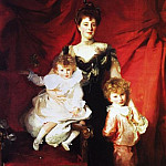 Миссис Кэзелит и её дети Эдвард и Виктор, Эдвард Мэтью Уорд