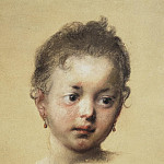 Детская головка в фас, Розальба Каррьера