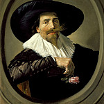 Portrait of a Man (), Frans Hals