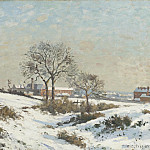 Snowy Landscape at South Norwood, Camille Pissarro