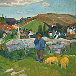The Swineherd, Paul Gauguin