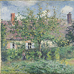 Peasant House at Eragny, Camille Pissarro