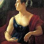 Portrait of Catherine Semenovna Semenova as Cleopatra, Orest Adamovich Kiprensky